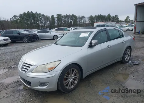 2009 Hyundai Genesis 4.6 from USA, damaged, VIN KMHGC46FX9U058448